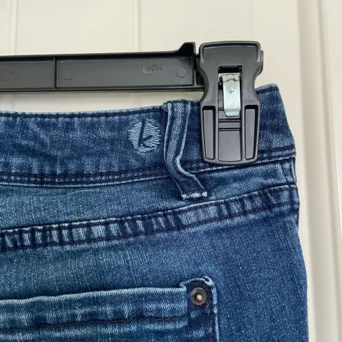 Kensie EUC | ‎ Jeans women’s effortless ankle mid rise ripped medium wash jeans