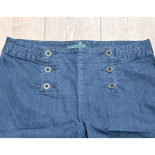 Lauren Jeans Co Ralph Lauren Jeans Plus 16 Denim Capri Crop Pants Nautical Blue