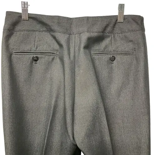 Atelier Urban Outfitters Women's Dress Pants Size 6 Gray Flat Front Straight Leg Black
