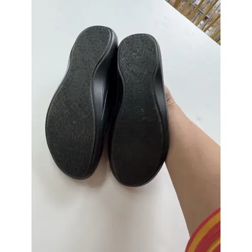 Alegria Algeria Duette Flourish Black Shoe Patent Comfort Slip Resistant Light Size 37