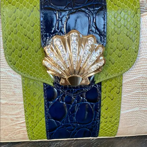 Brahmin Kylie Multi Antiguo Leather Shoulder Bag NWT