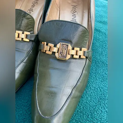 Saint Laurent YVES 🌹Stylish elegant leather shoes