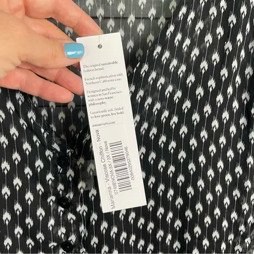 Amour Vert Armour Verte Marinna Viscose Chiffon Dress Nova Size 3X