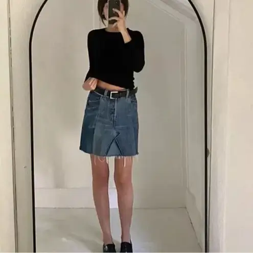 RE/DONE x Levi’s High Rise Denim Skirt 25