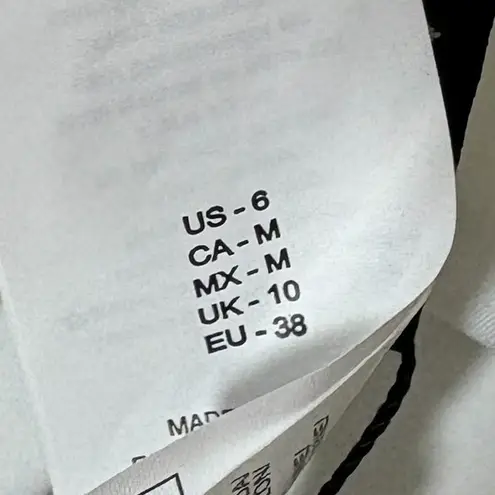 LA BLANCA Womens White Foldover Waist Bikini Bottoms Size 6 M Size M