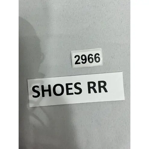 Womans American Eagle 6 Brown Strappy Zip Up Open Toe Flat Gladiator Sandals