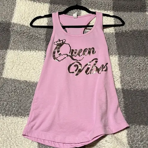 Cheerleading Women’s VAS Ice Queens Cheer Tank Top Size XS Purple
