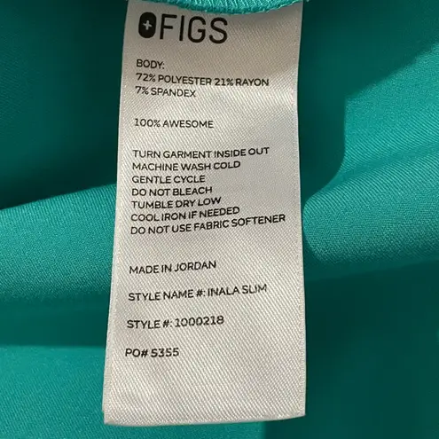 FIGS Inala Slim Top - Oasis - XS