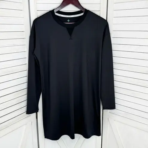 Tuckernuck T Nuck Sport Corinne Dress Black Small Long Sleeve