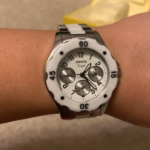 Invicta Angel Women’s Stainless Steel and Ceramic watch