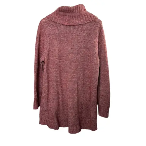 Soft Surroundings Ash Rose Pink Jayna Knit Cowl Neck Sweater Women's 1X