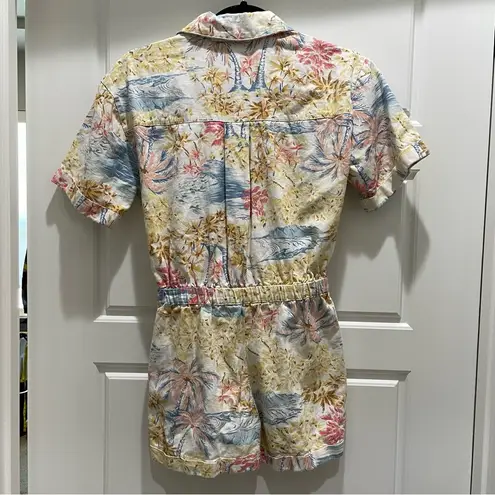 Billabong  x Wrangler Cali Sun Button Down Short Sleeve Romper Jumpsuit - Image 13