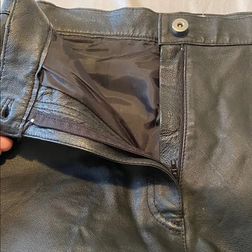 Forenza Vintage Leather Moto Style Pants