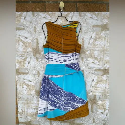 Missoni M ABSTRACT SILK DRESS SIZE 6