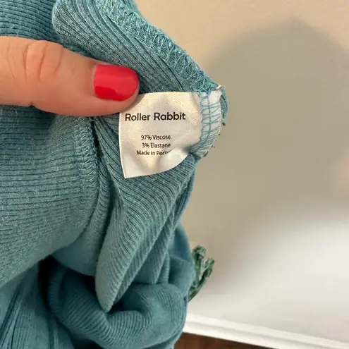 Roller Rabbit - Lena Hoodie Lounge Set Washed Blue Athleisure Preppy Classic