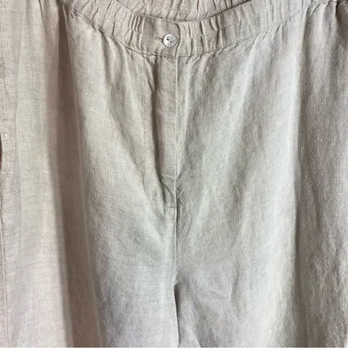 Linden Hill Linen Crop Pants Size M