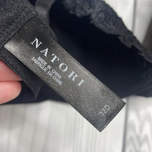 Natori Pure Luxe Contour Bra Black Wireleas bra 32D