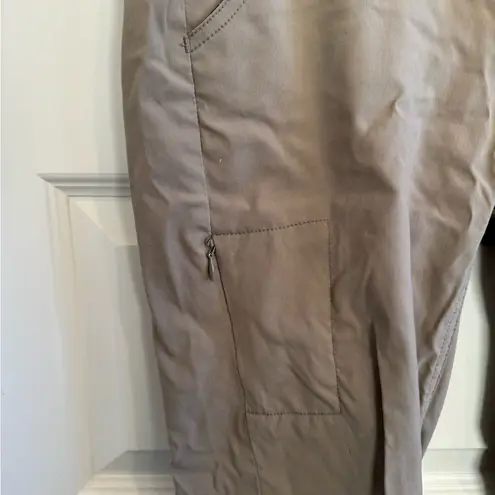 prAna Women’s Tan Adjustable Transitional Hiking Pants