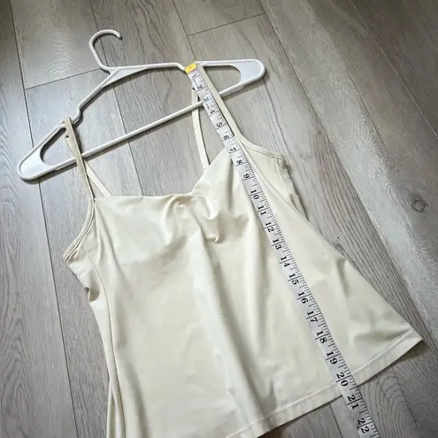 Hanro Bra Camisole Tank Top womens Ivory (size 34C) intimates luxury comfort