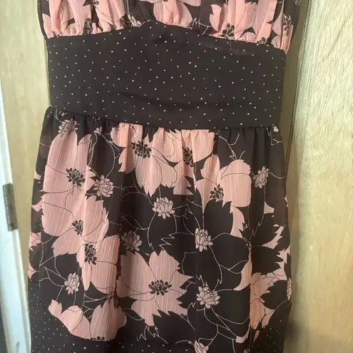 Mixit women’s intage Side Zipper Floral Top Small 90’s Coquette Cottage