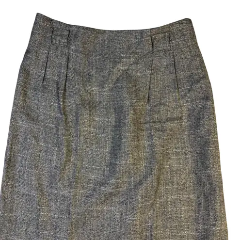 David N. Tweed Maxi Skirt Womens Size 6 Gray Career Wear Formal