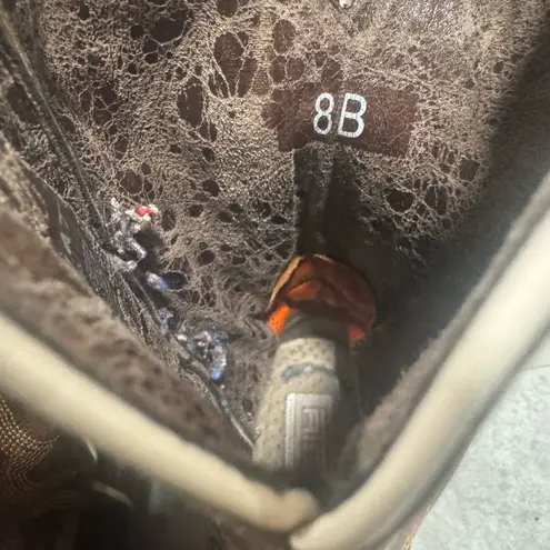 Ariat Legend Spirit Western Cross Studded Brown Boots Size 8B