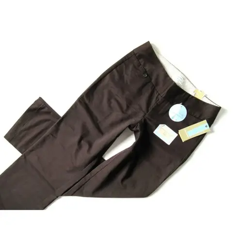 Dockers NWT April Trouser in Brown Curvy Truly Slimming Stretch Pants 2 x 31 ½