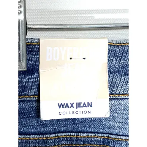 Wax Jean Wax Jeans Stretch Boyfriend Jean Destructed Knee Women 5/27 Distressed Torn NWT