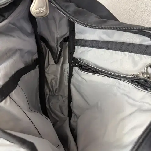 Ameribag Black Crossbody Sling Strap Healthy Back Bag Nylon Small 15x11