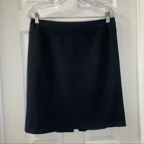 Tahari ASL Black Pin Stripe Blazer & Skirt Set size 10