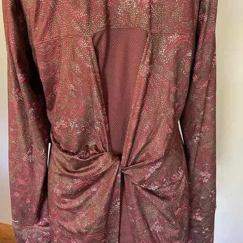 Columbia  NWT Women’s LG Piney Ridge Printed Long Sleeve Tee OmniWick Vented Back