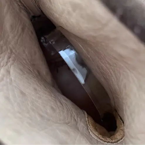 Beek Studded Junco Suede Ankle Boots Tan Size 11