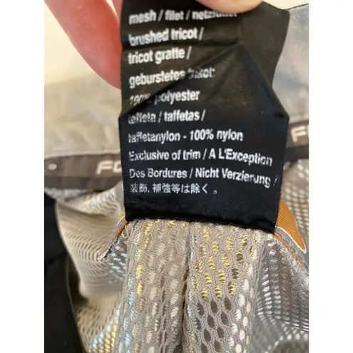 Burton Formula Women’s Blk Snowboarding Pants Sz Lg Zippers Pockets Winter Warm