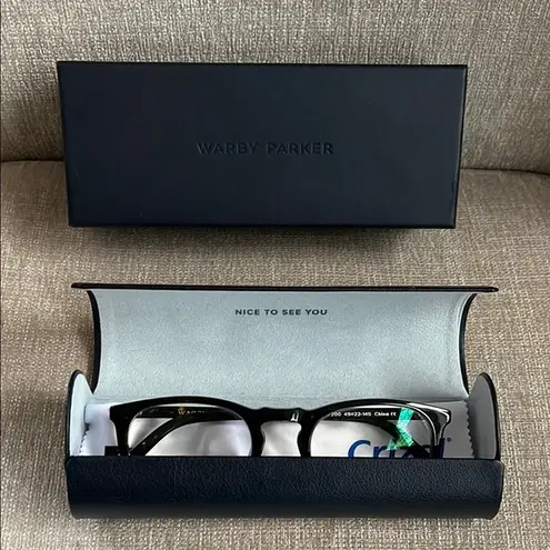 Warby Parker Haskell Glasses with Case and Box