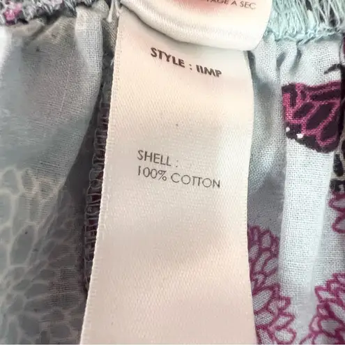 Hot Milk Blue & Purple Butterfly Floral Wide