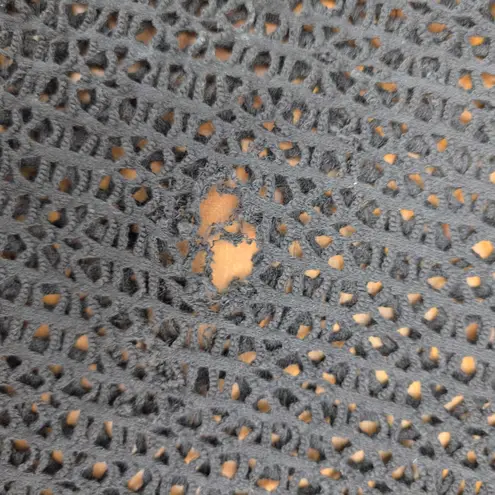 Vintage USA made Busy Body USA Made Partial Mesh Black Top Small