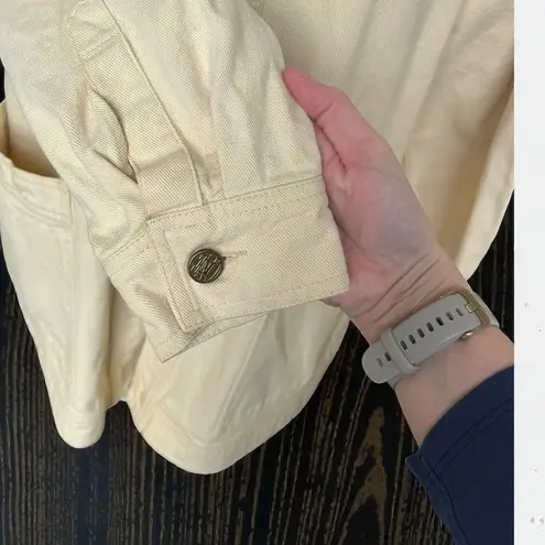 Vintage Escada by Margaretha Ley Yellow Oversized Barn Utility Jacket Size 34