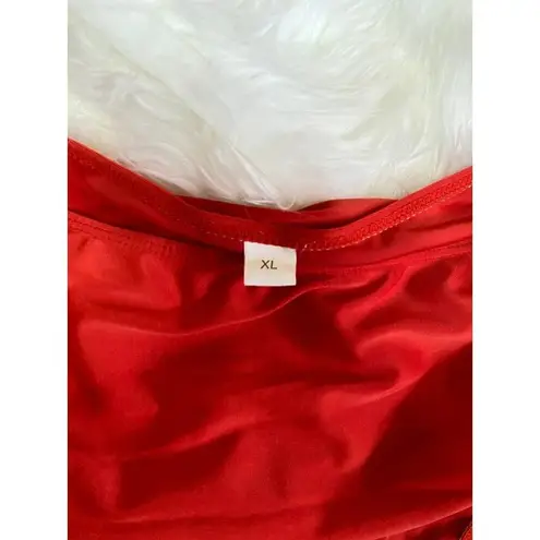 None High Waisted Bandage Wrap Bikini Size EXTRA LARGE NWOT