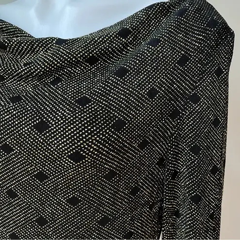 XScape by Joanna Chen Gold Beaded Stretch Top