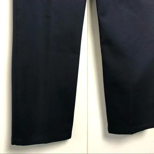 St. John Sport 5 Pocket Straight Leg Pants Dark Navy Blue