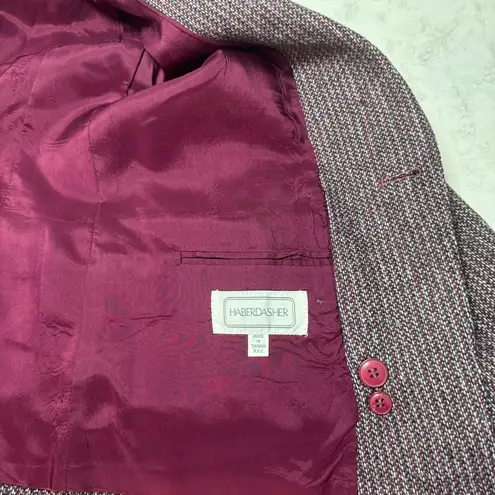 Haberdasher Plum Tweed Variegated Double