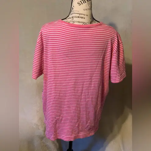 kim rogers () Striped Tee: Size XL