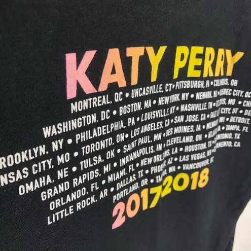 Katy Perry Witness Tour Black Band Tee Shirt