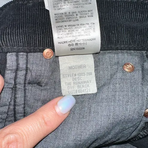 Mother the runaway hopscotch Size 24 Black