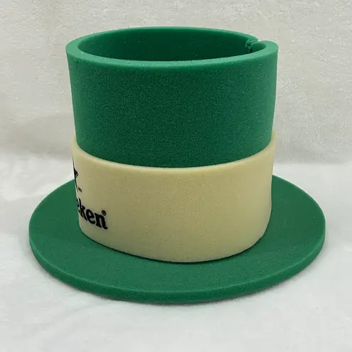 Heineken Beer Logo Green & White St. Patrick’s Day Foam Top Hat Cap Foamworx