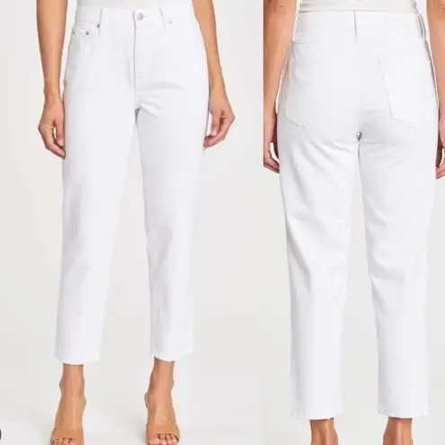 Pistola White Denim Crops Size 27