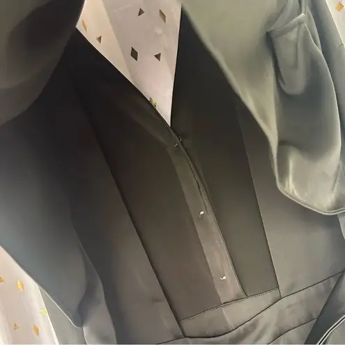 Rachel Rachel Roy Flor V Neck Popover Self Tie Belt Wide Leg Jumpsuit Pockets 12