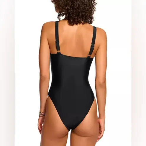 Ramy Brook Hudson Chain Trim One Piece Swimsuit, Size Small, $248