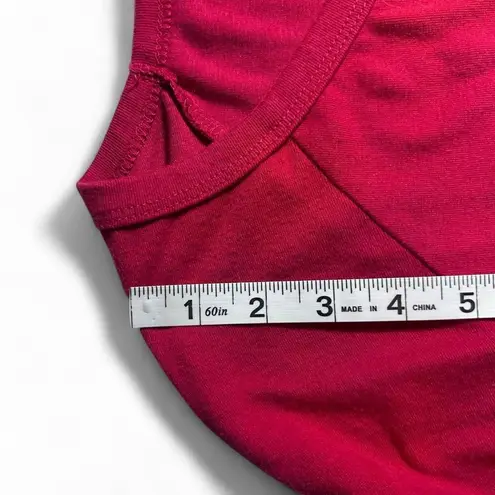 Spadehill Red Long Sleeve Christmas Wine Top Blouse Size XL