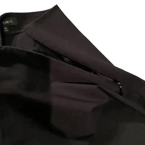 Lafayette 148 super stretch relaxed fit ankle dress pants black size 12